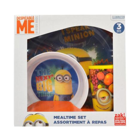 Minions 3pc Plate Bowl & Cup Mealtime Set £9.99